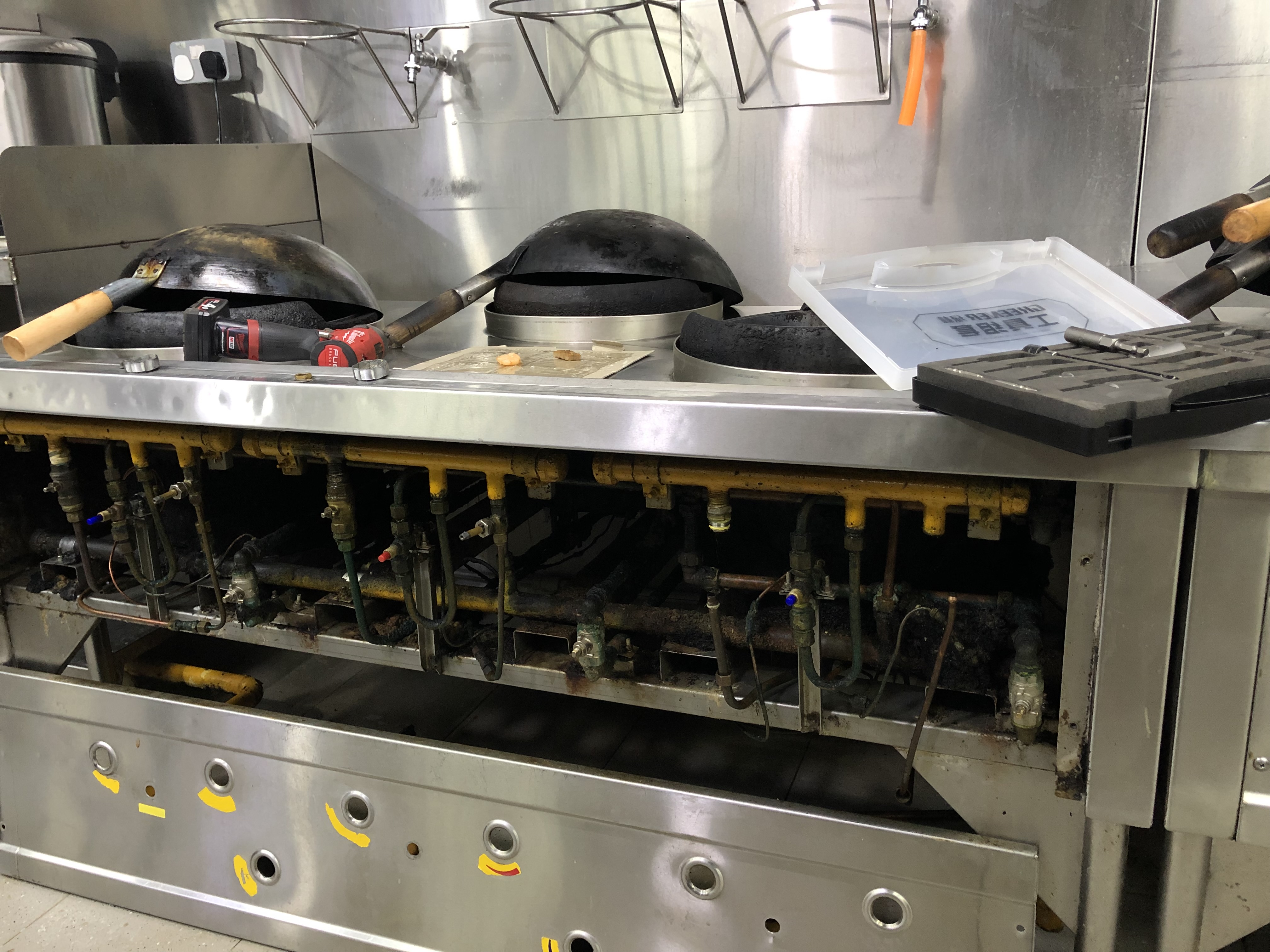 Commercial kitchen installation photo 20