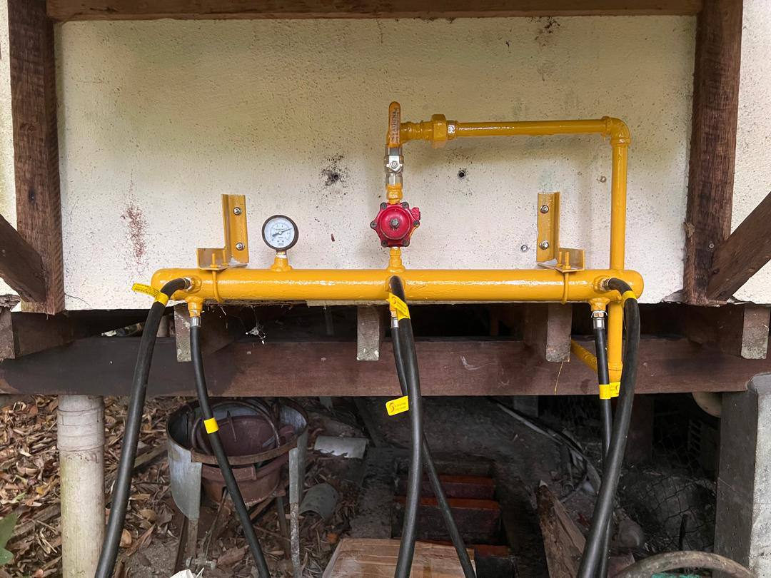 Gas pipeline installation photo 20