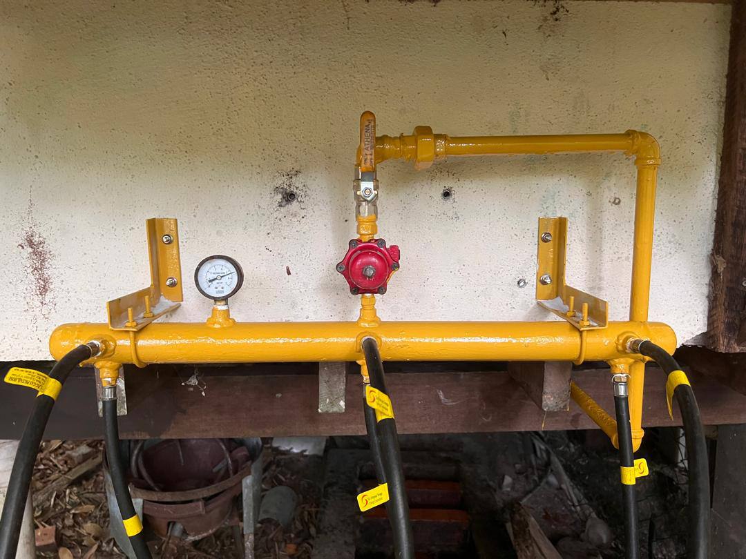 Gas pipeline installation photo 26